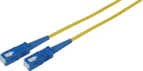 10-Meter 9u/125u Fiber Optic Patch Cable Singlemode Simplex SC to SC - Yellow