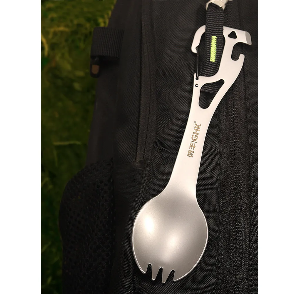 5 in 1 Multifunctional Stainless Steel Fork and Spoon