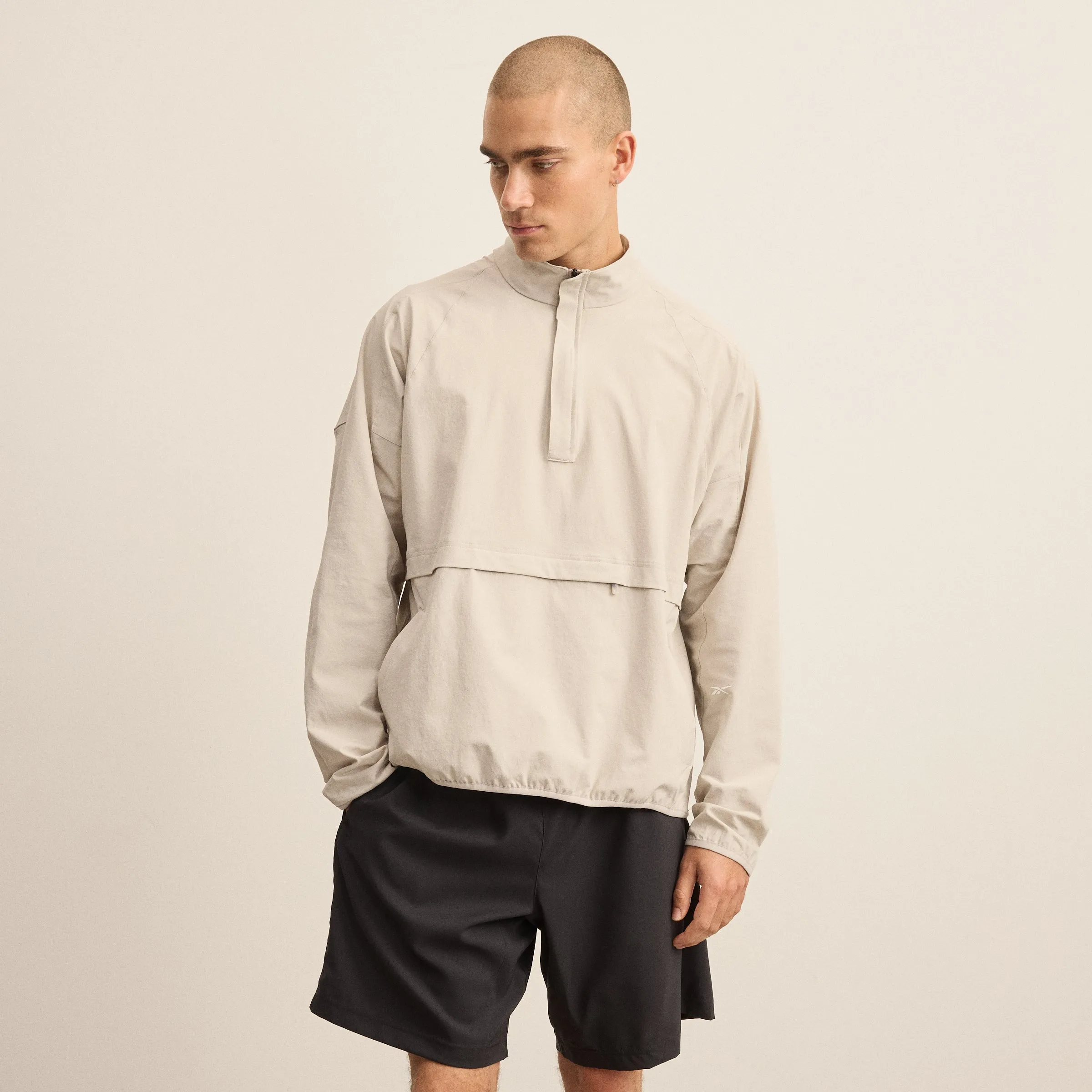 Active Collective Skystretch Woven Anorak Moonstone