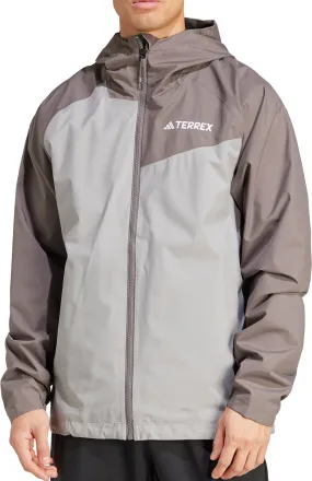 adidas Terrex Multi 2L Rain.RDY Mens Walking Jacket - Grey