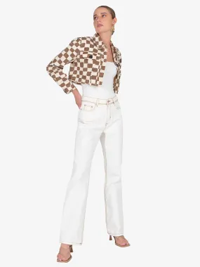 Aitana Checker Jacket