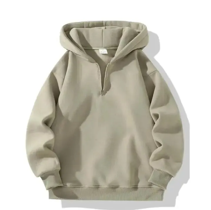 Autumn And Winter Men's Zipper Hoodie Loose Sports Sweater