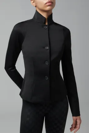 Black Gattaca Tight Fit Jacket