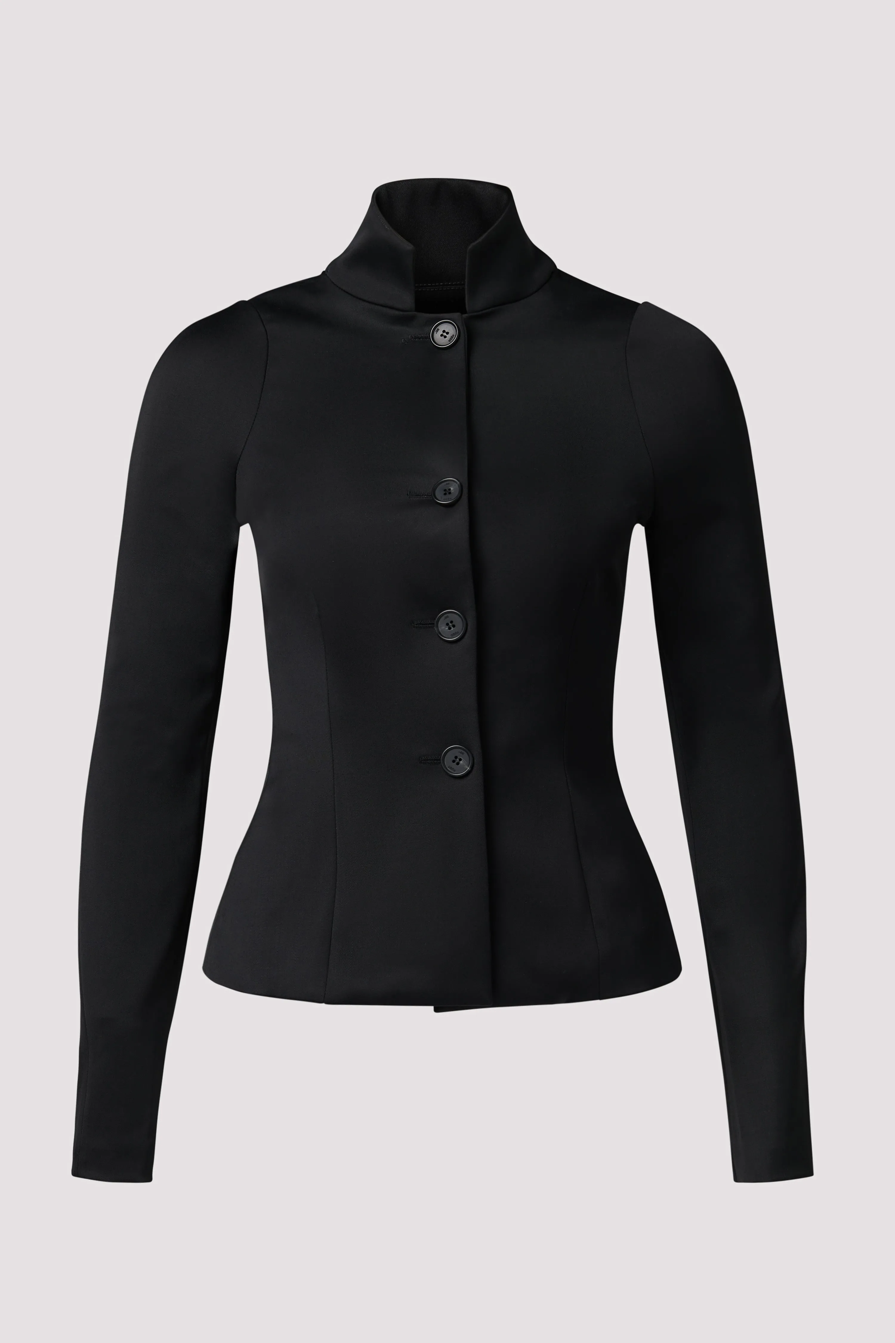 Black Gattaca Tight Fit Jacket