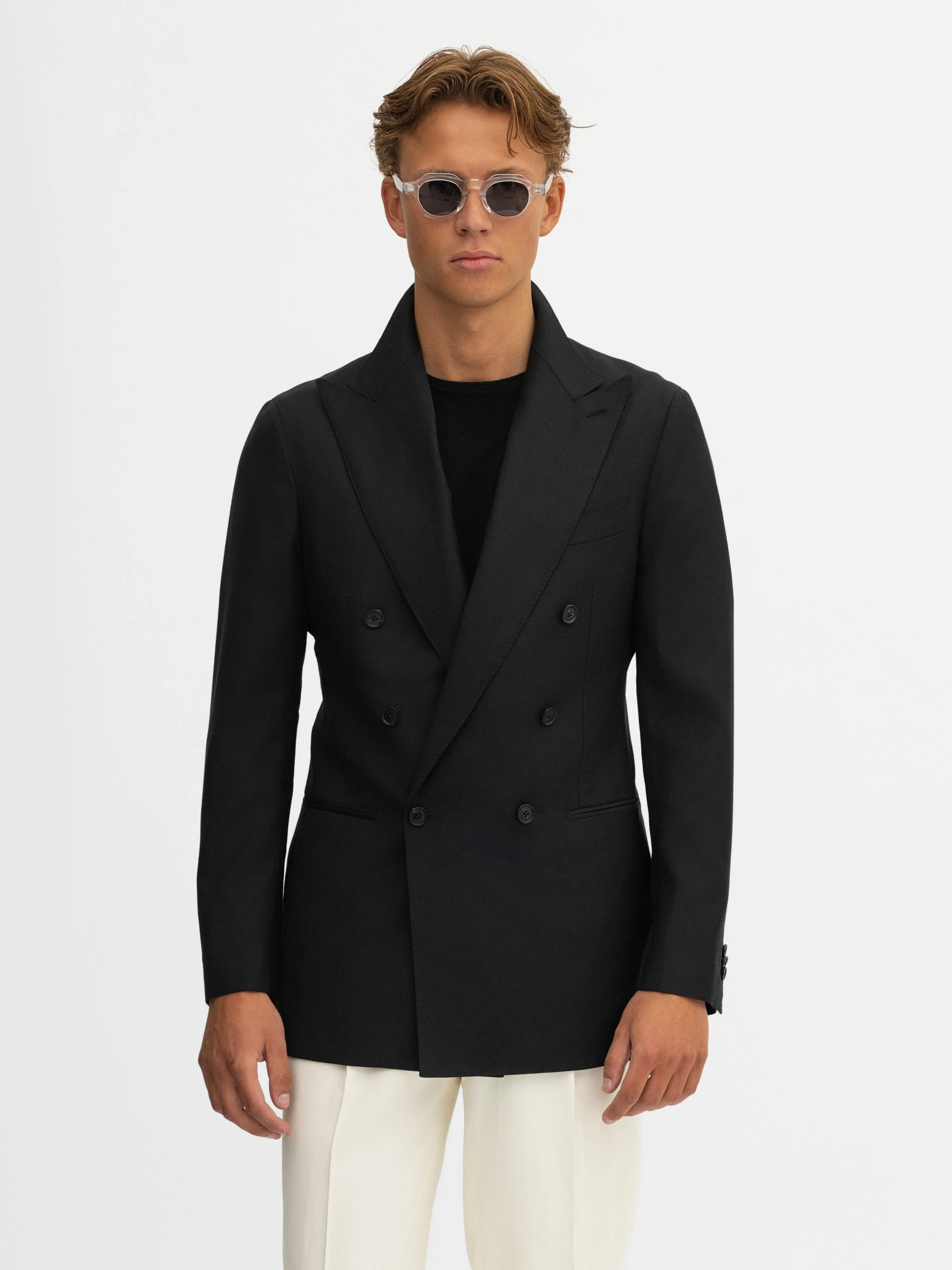 Black S130 Wool Jacket