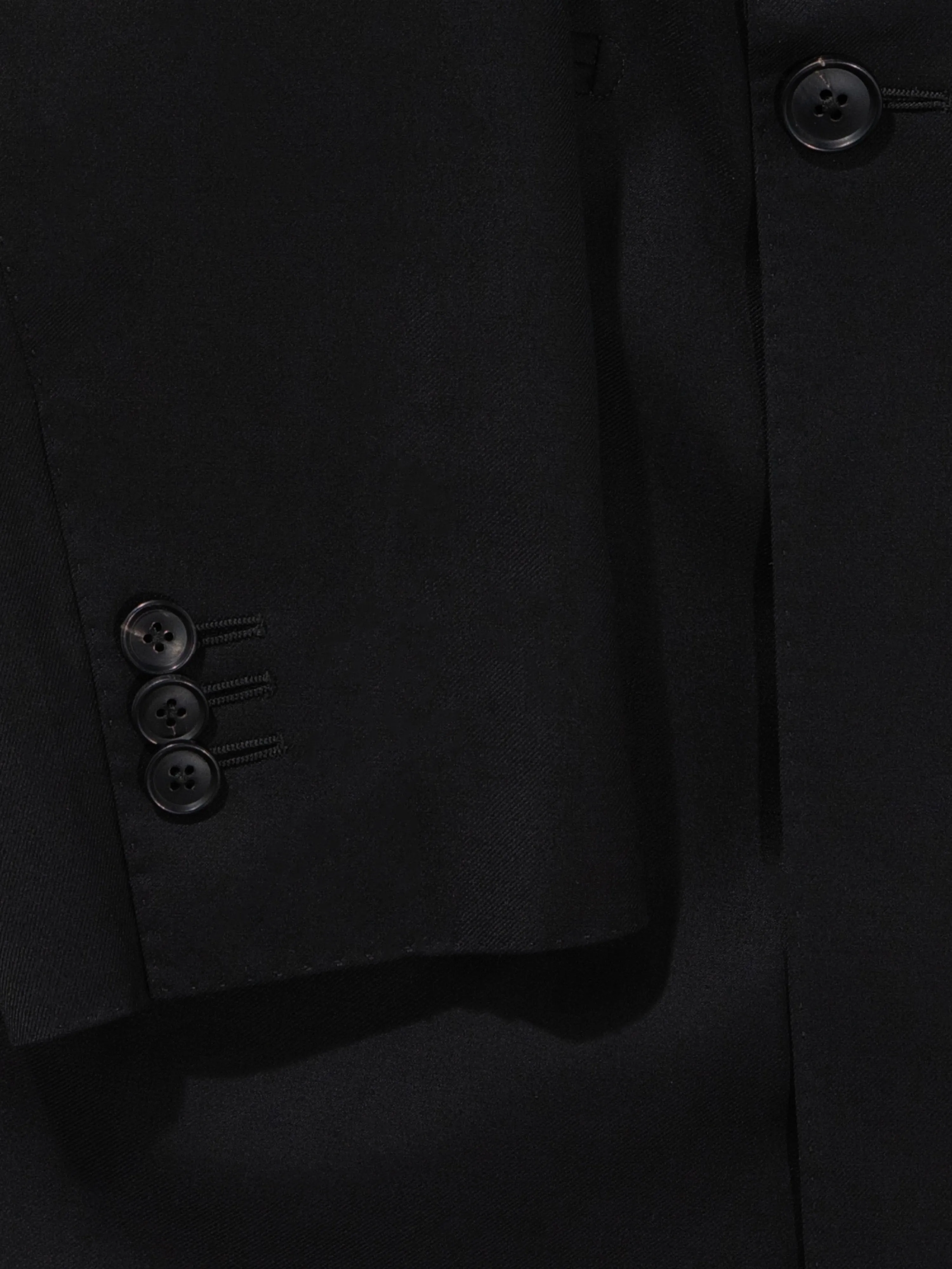 Black S130 Wool Jacket