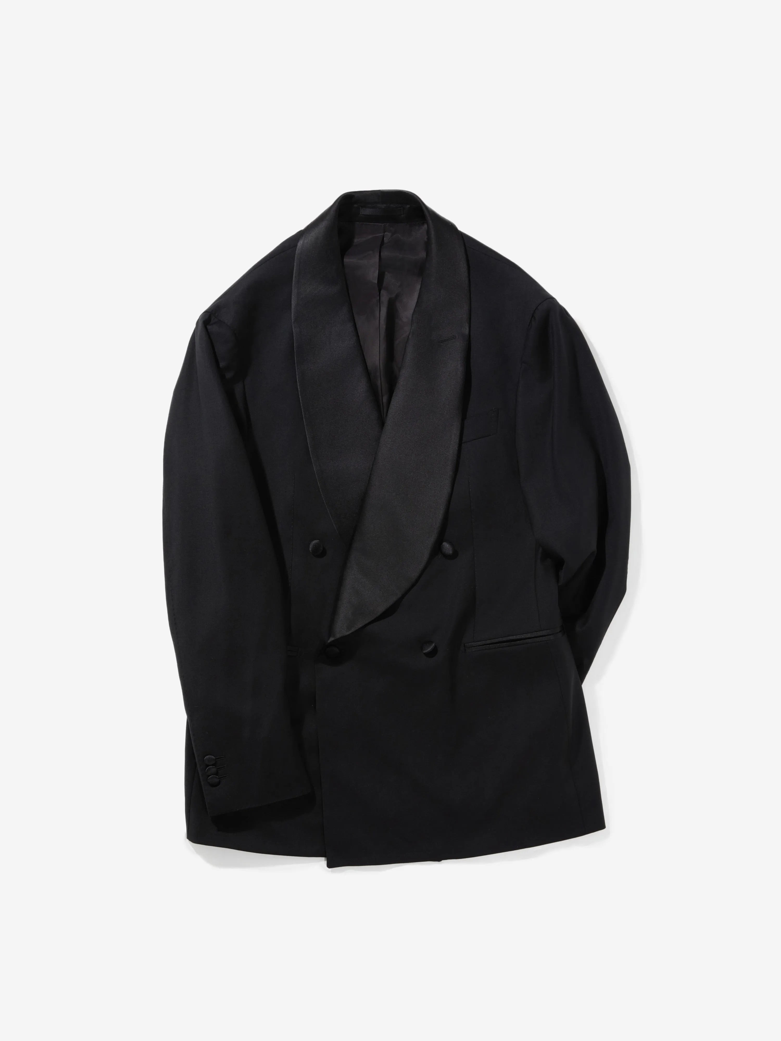 Black S130 Wool Tuxedo (DB Shawl)