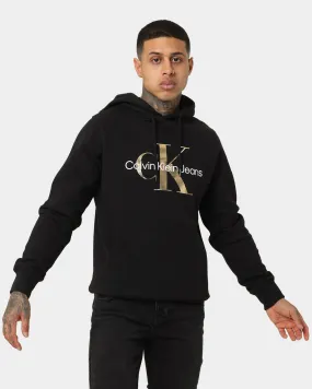 Calvin Klein Monogram Hoodie Tawny Black/Gold/White