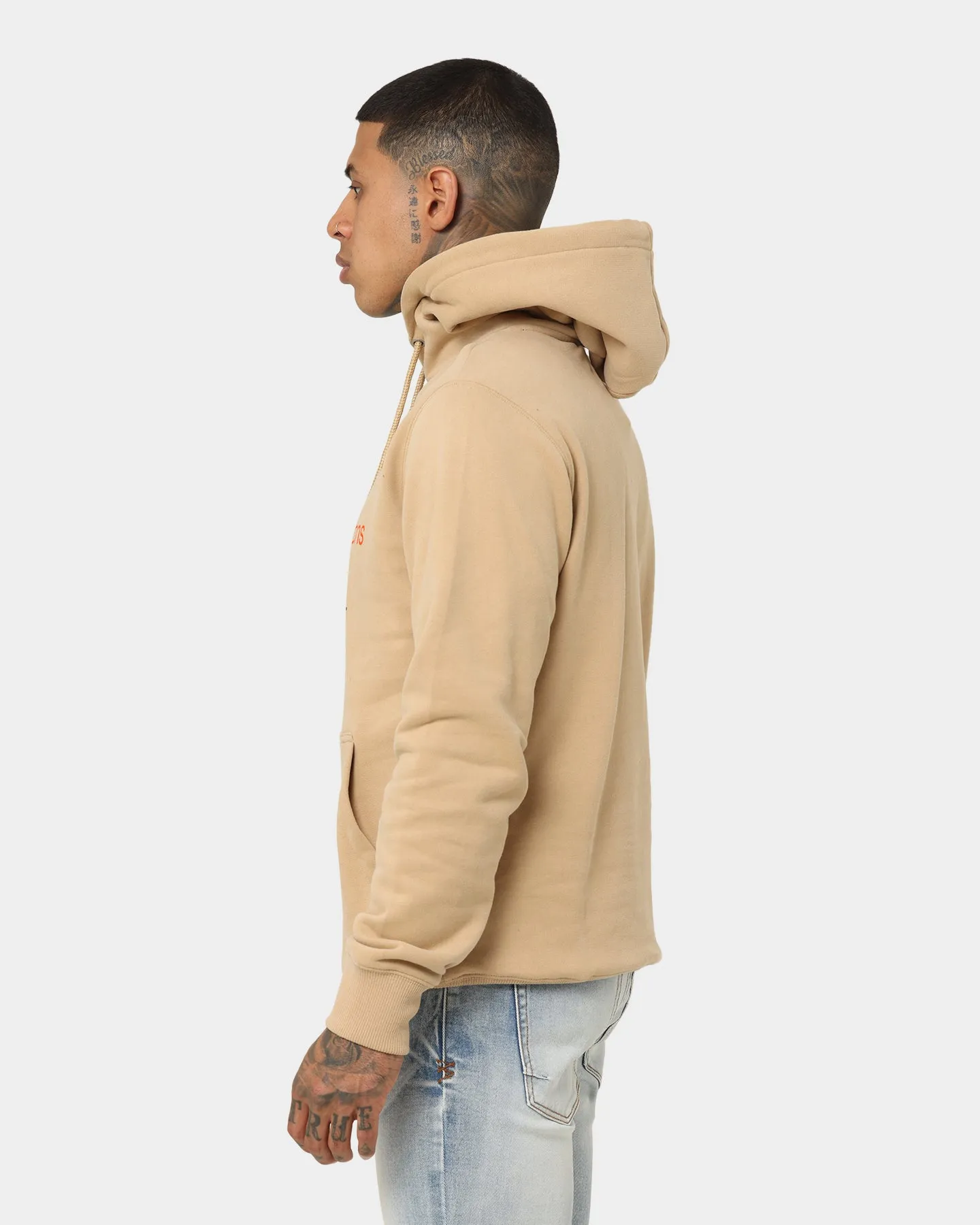 Calvin Klein Monogram Hoodie Tawny Sand/Black