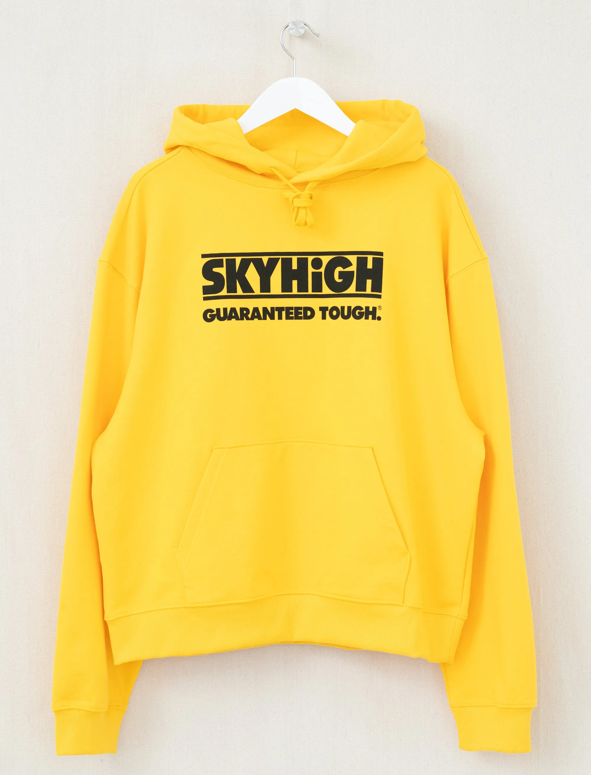 Construction Graphic Logo Hoodie (Yellow)