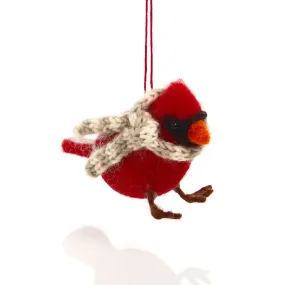 Cozy Cardinal Ornament