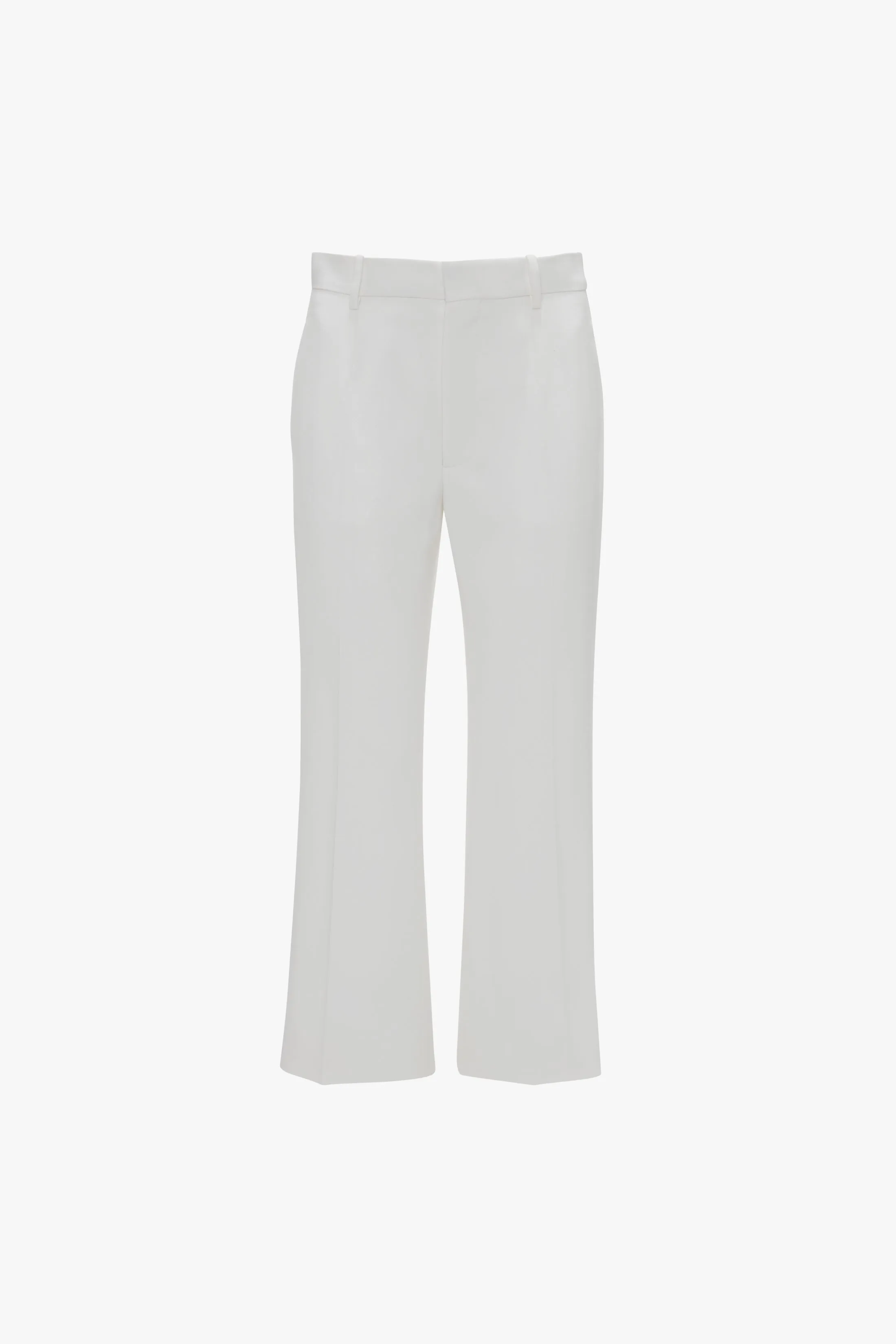 Cropped Tuxedo Trouser In Ivory