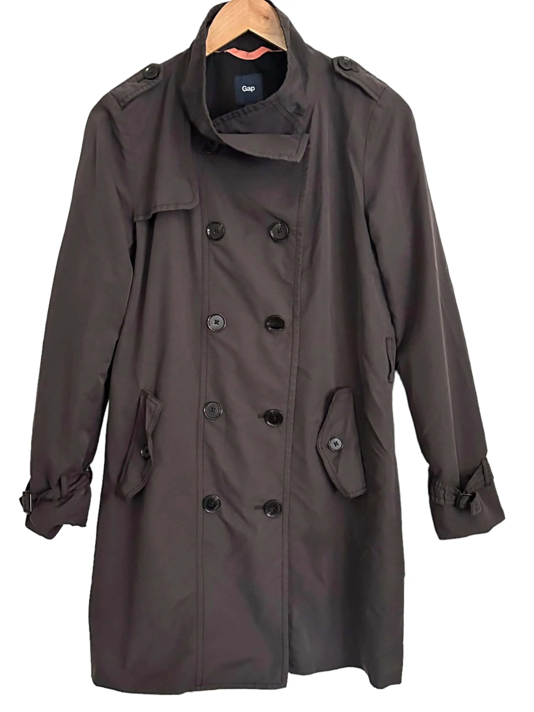 Dark Autumn Armory Gray Trench Coat