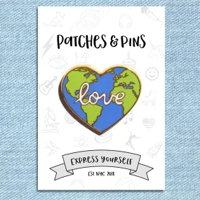 Earth Love Enamel Pin