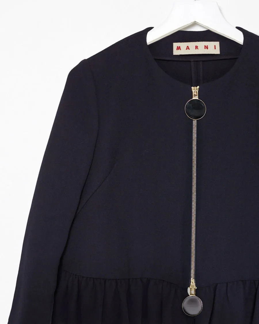 Gathered Hem Jacket