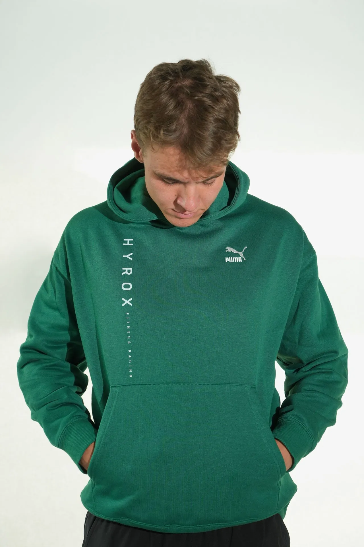 HYROX|PUMA Classics Relaxed Hoodie - Green