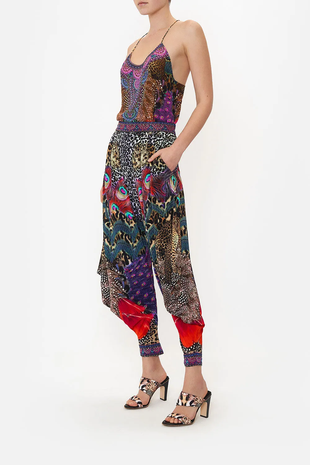 JERSEY DRAPE PANT WITH POCKET XANADU RISING