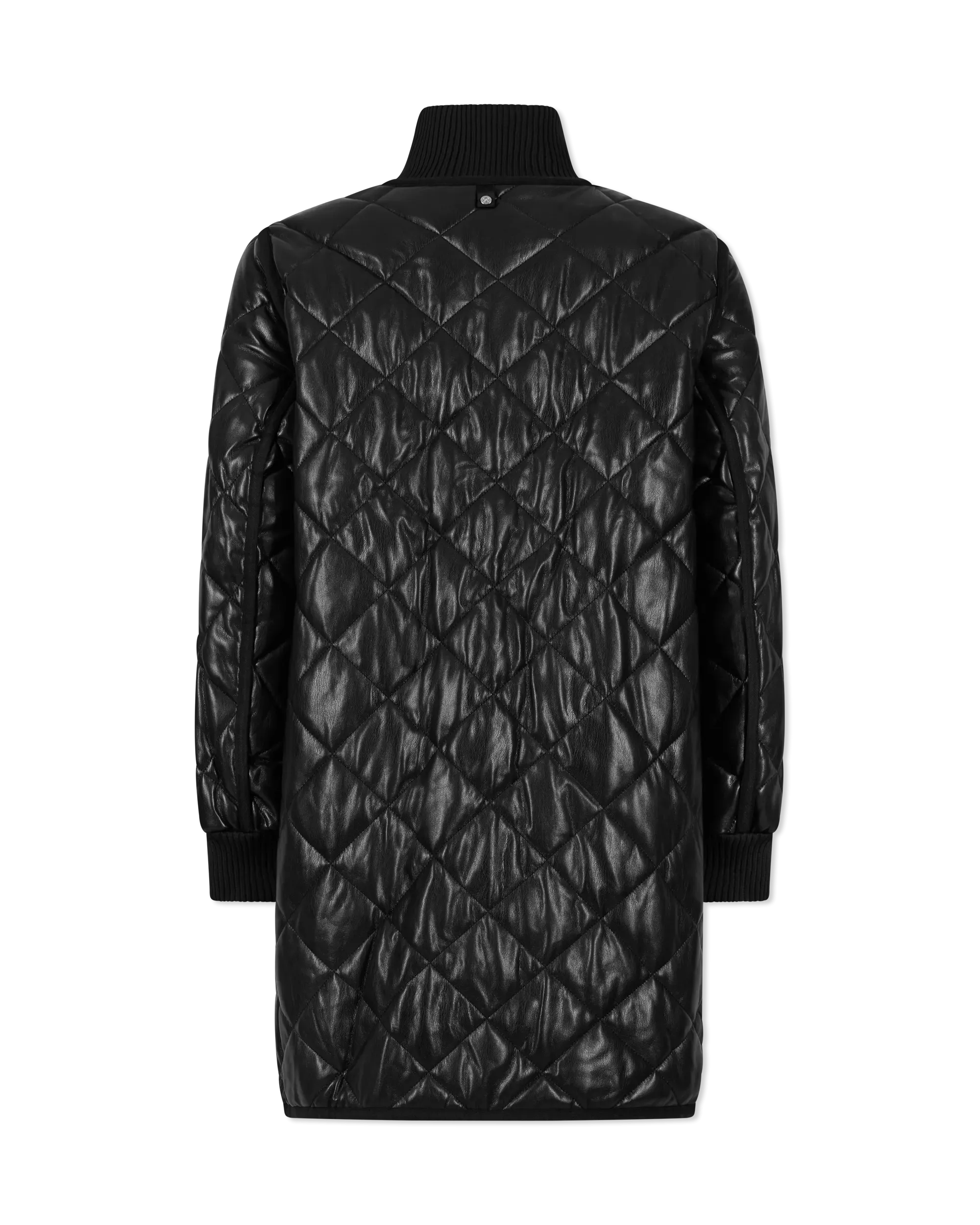 Liberty Vegan Leather Quilted Coat