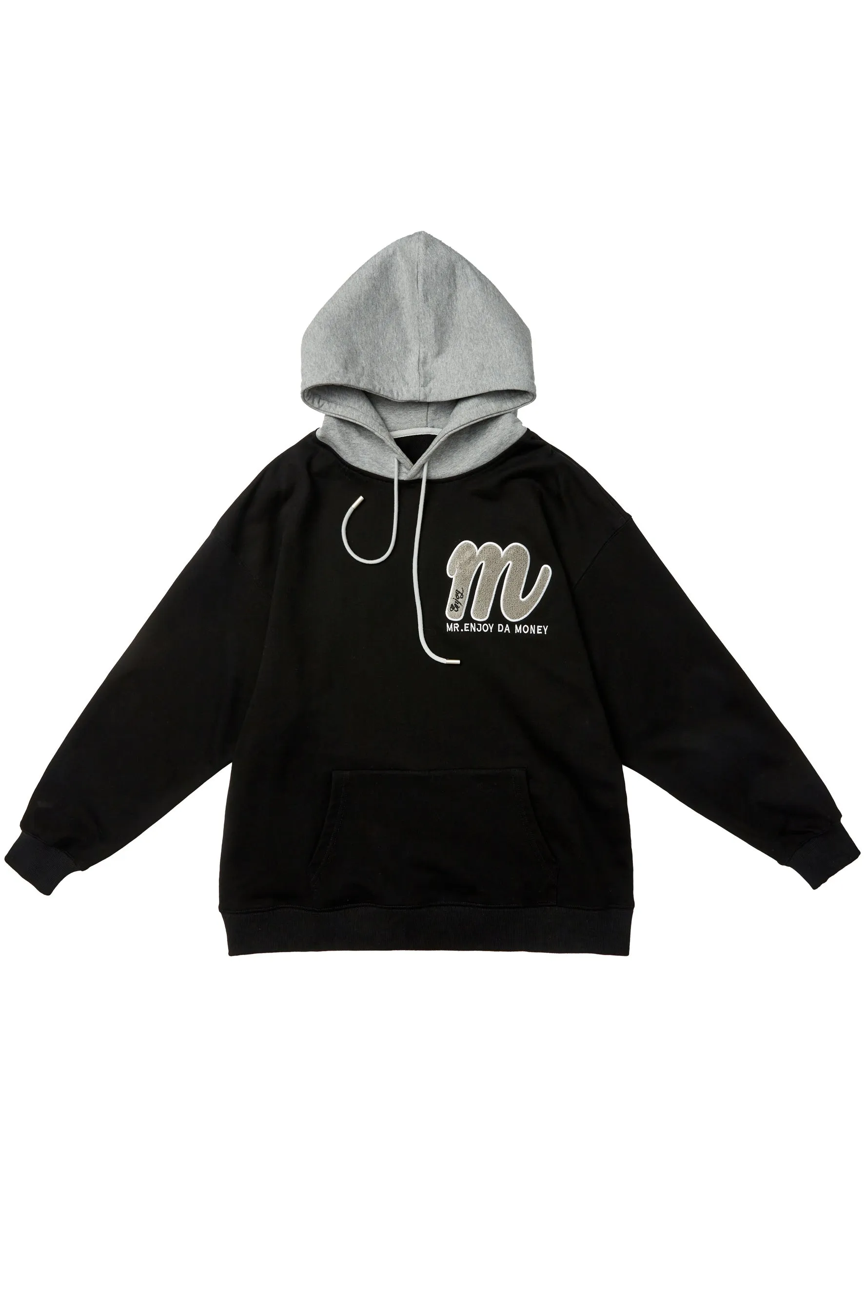 MEDM EMBROIDERED LOGO HOODIE