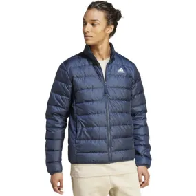 Men's adidas Navy Blue Essentials Light Down Jacket - Eco-Friendly Comfort & Style