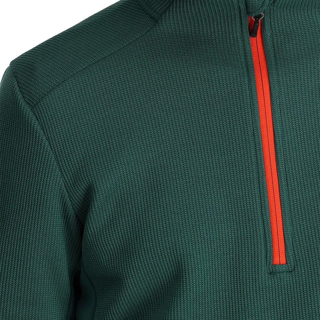 Mens Bandit Half Zip - Cypress Green