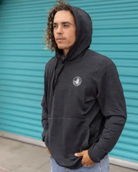 Men's Helm Hybrid Hoodie - Charcoal