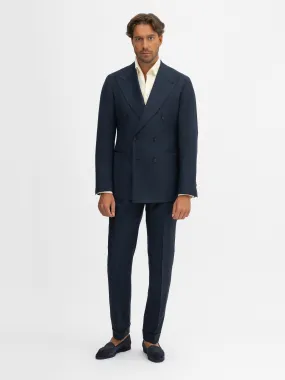 Navy S130 Wool Suit (DB)