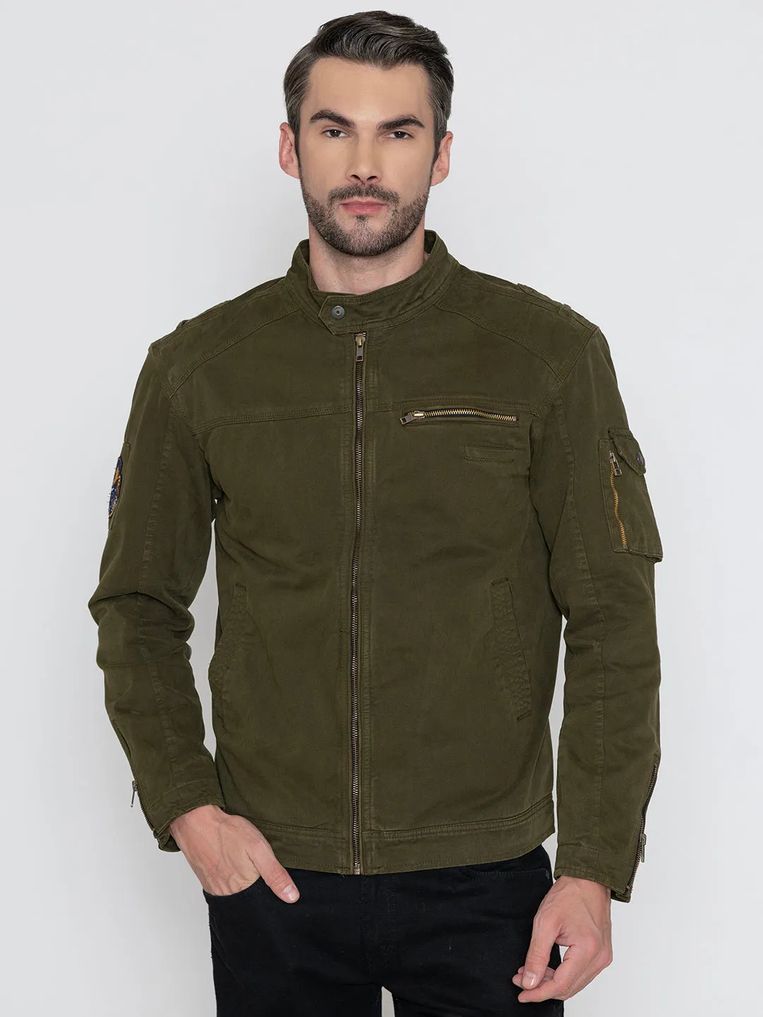 NEW DARK OLIVE  HARINGTON JACKET.