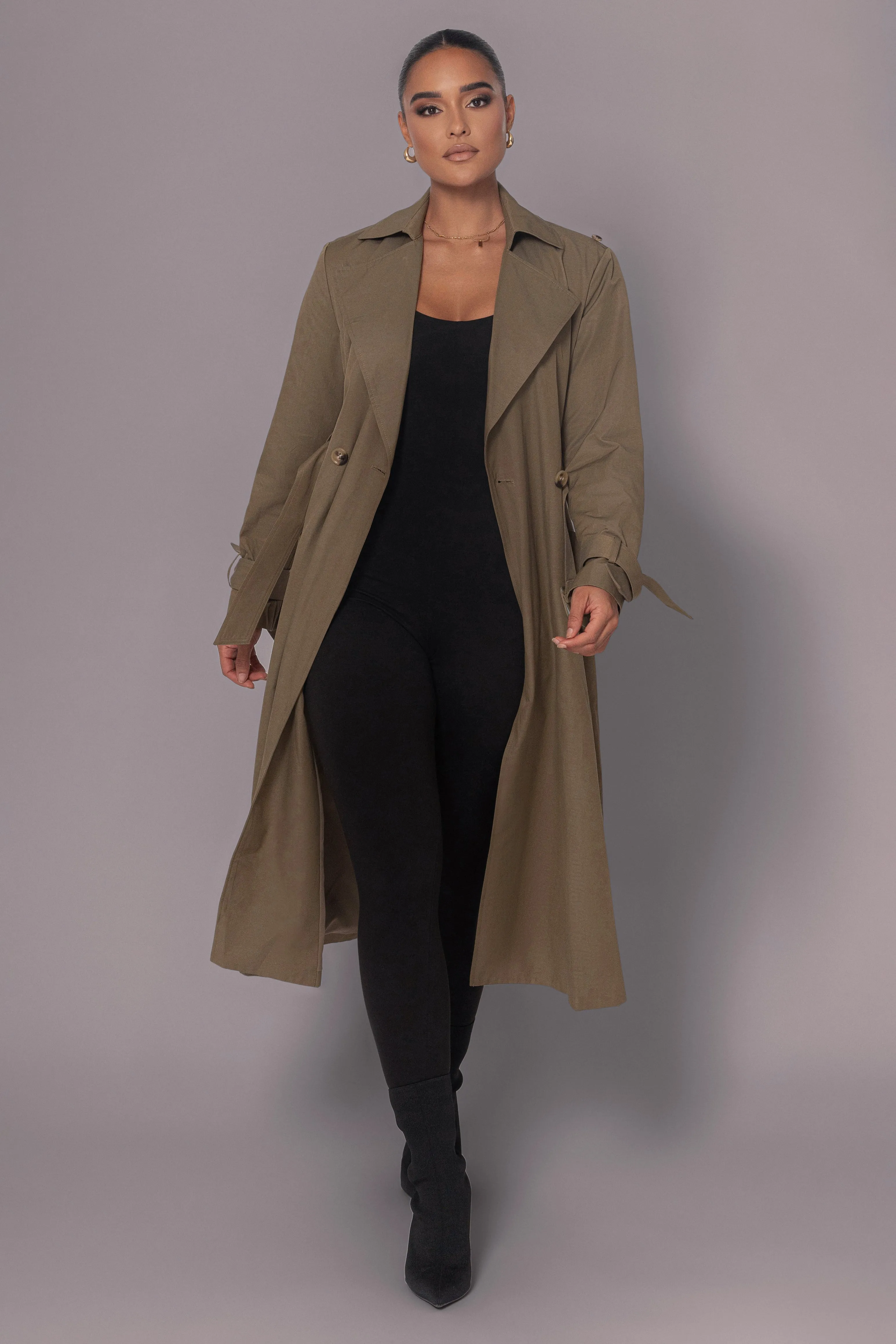 Olive The Classic Trench Coat