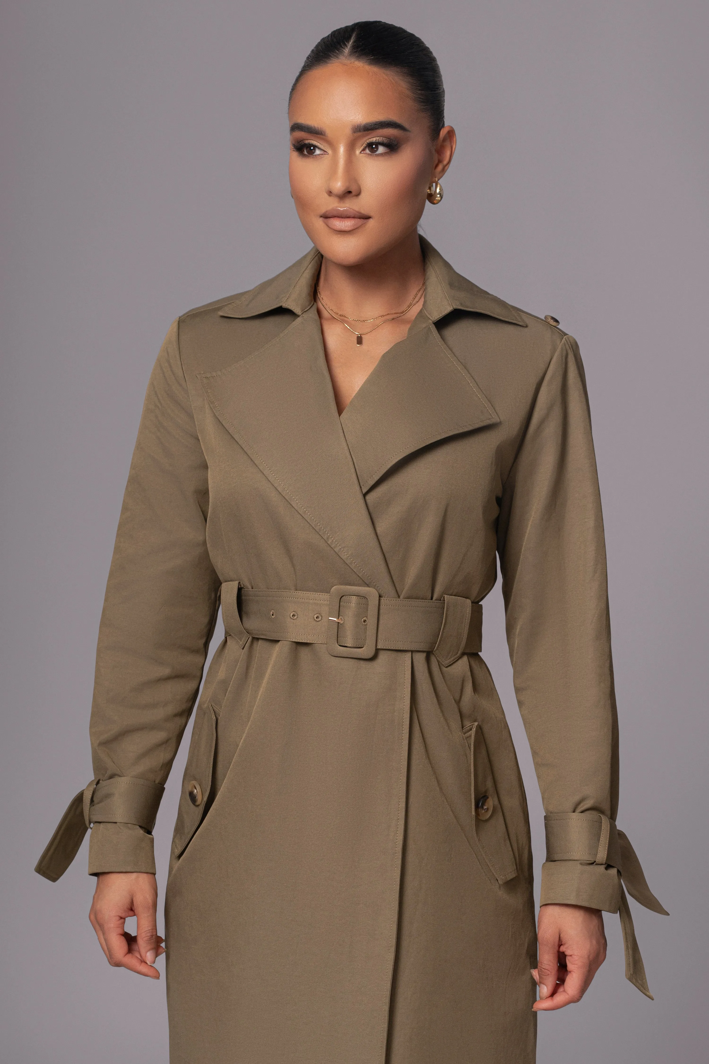 Olive The Classic Trench Coat