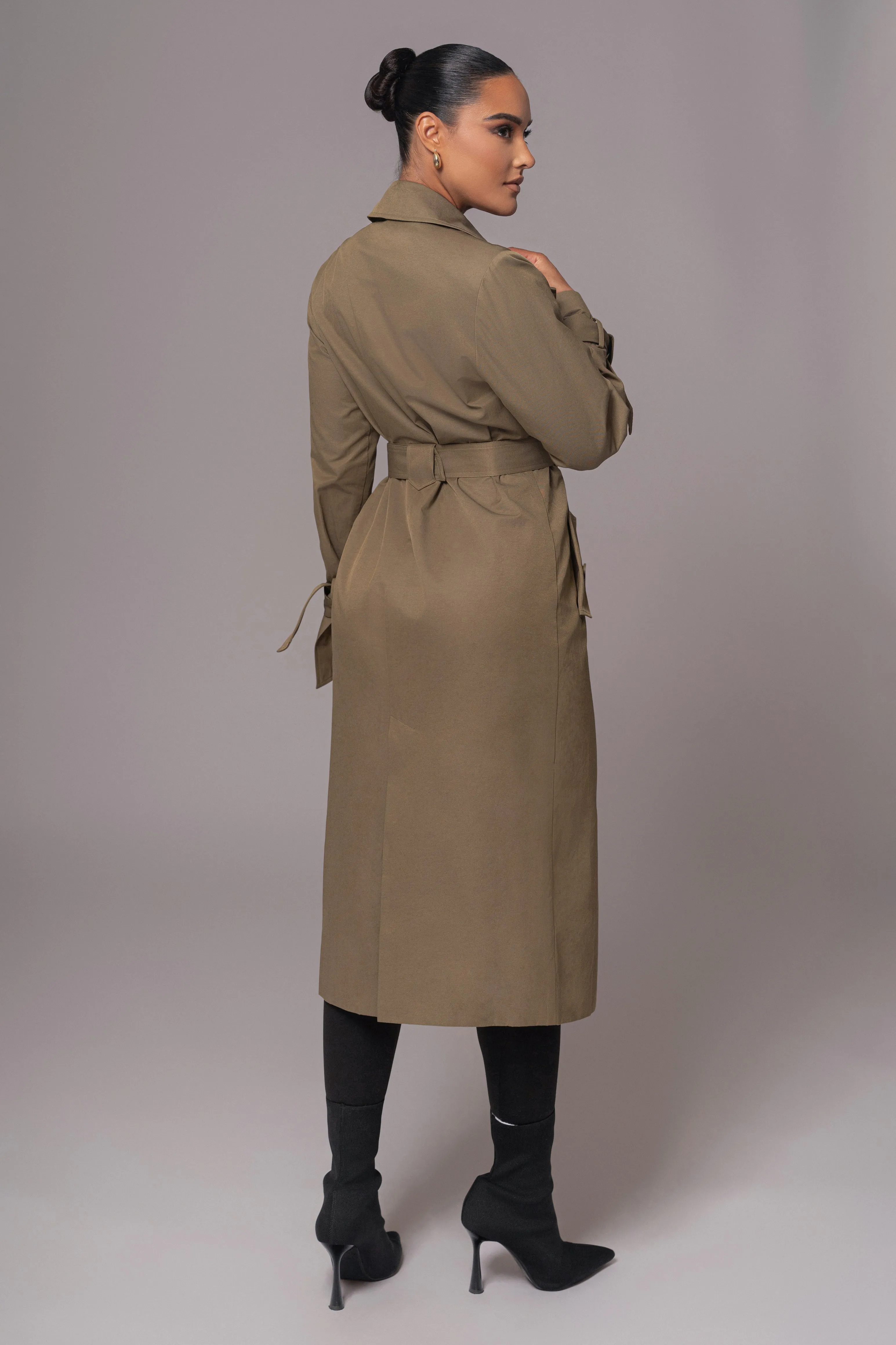 Olive The Classic Trench Coat