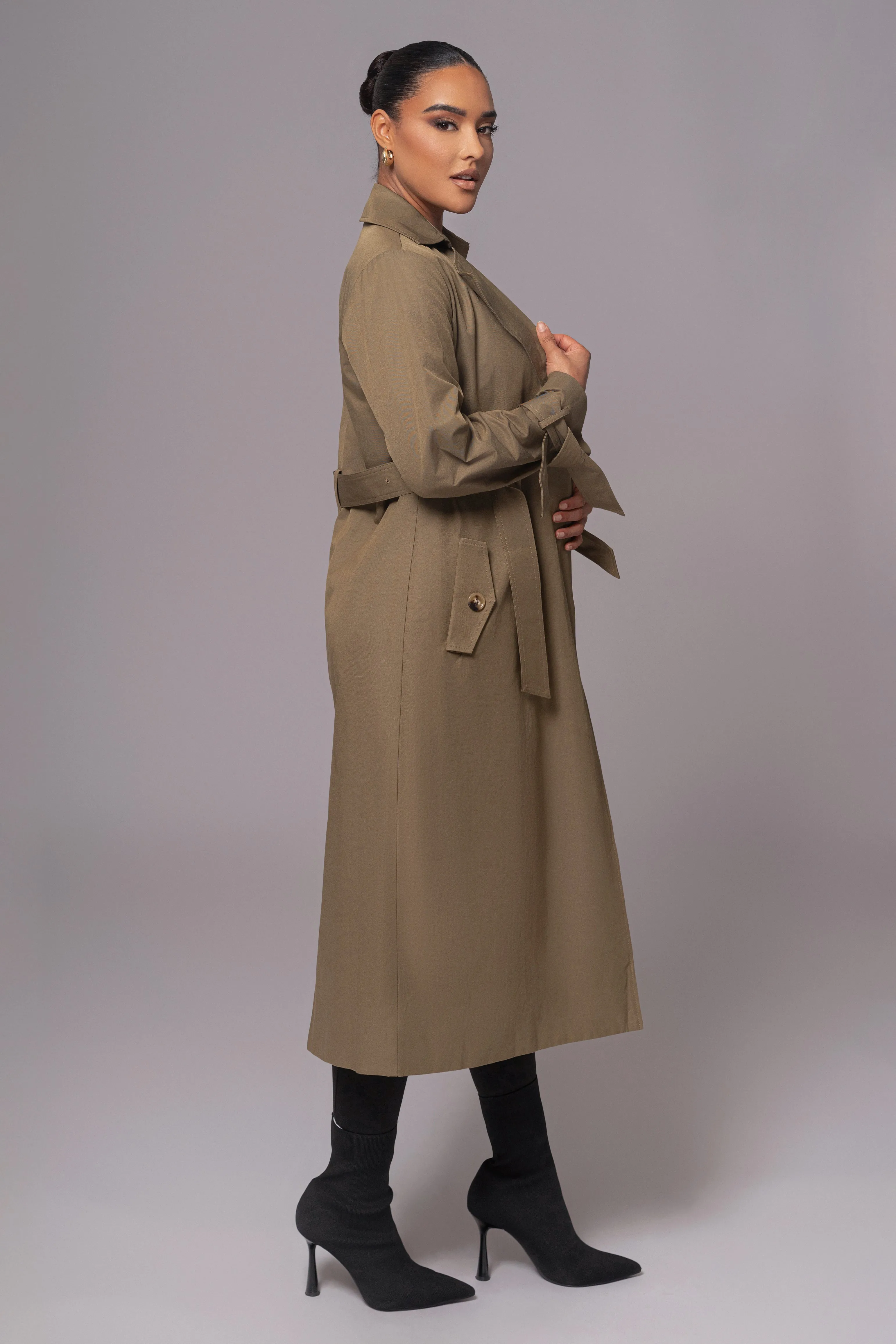 Olive The Classic Trench Coat