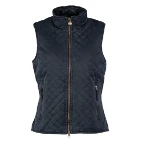 Outback Trading Women's Navy Quilted Brisbane Vest