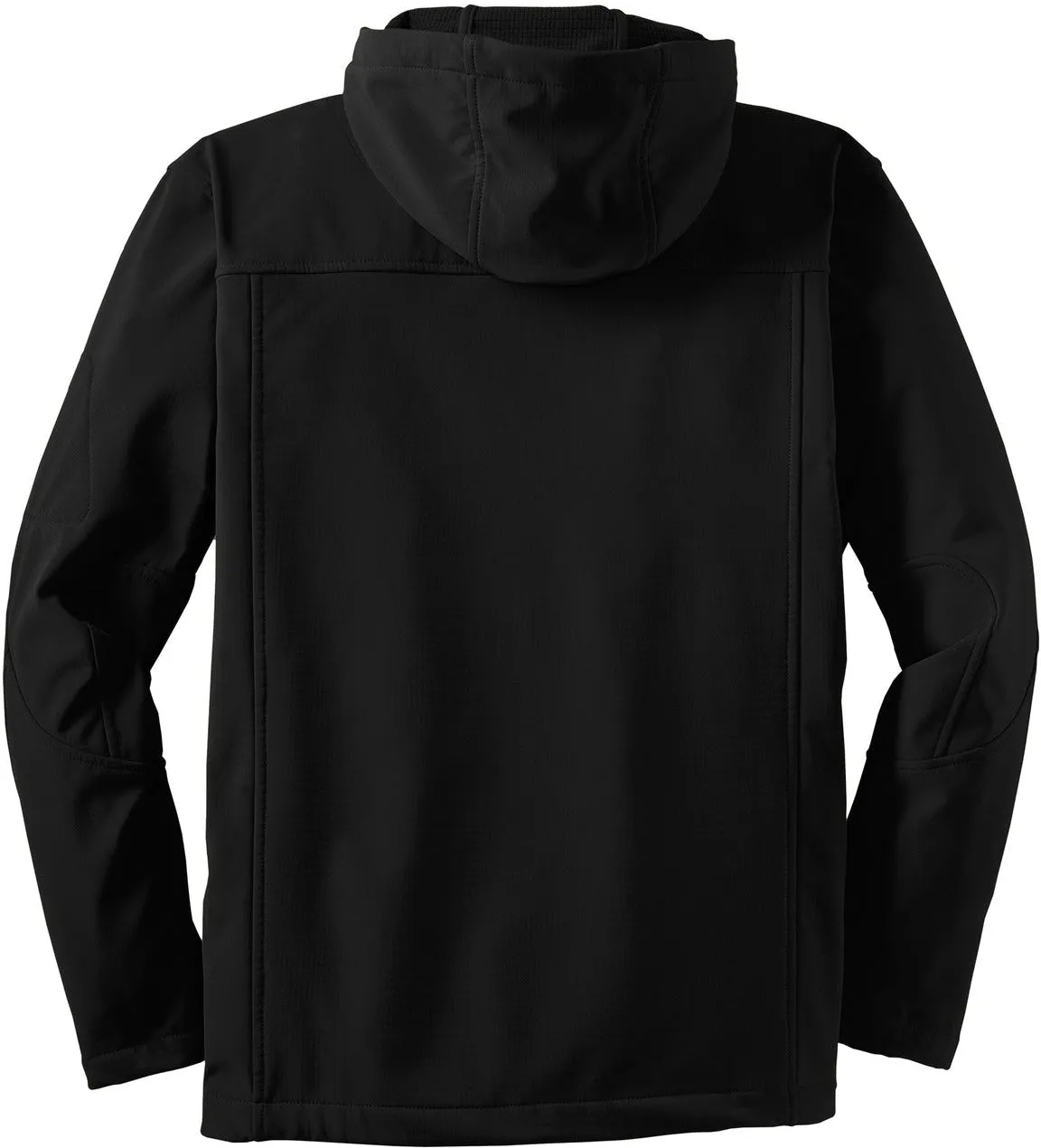 Port Authority Textured Hooded Soft Shell Jacket