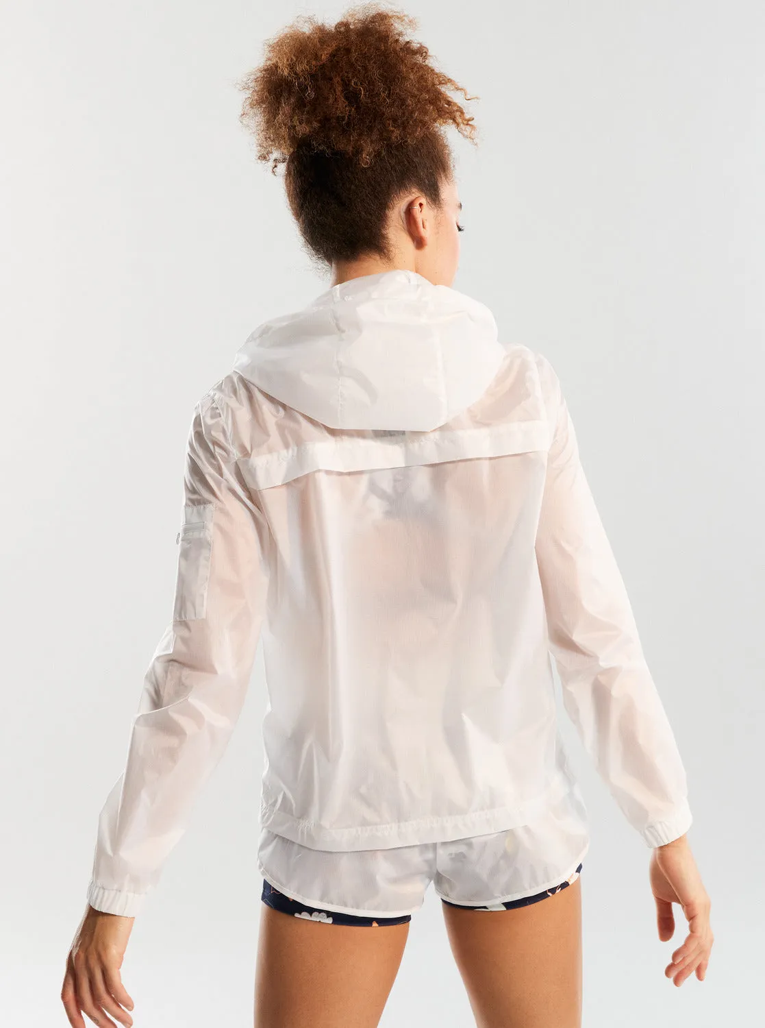 Pure Pursuit Windbreaker - Bright White