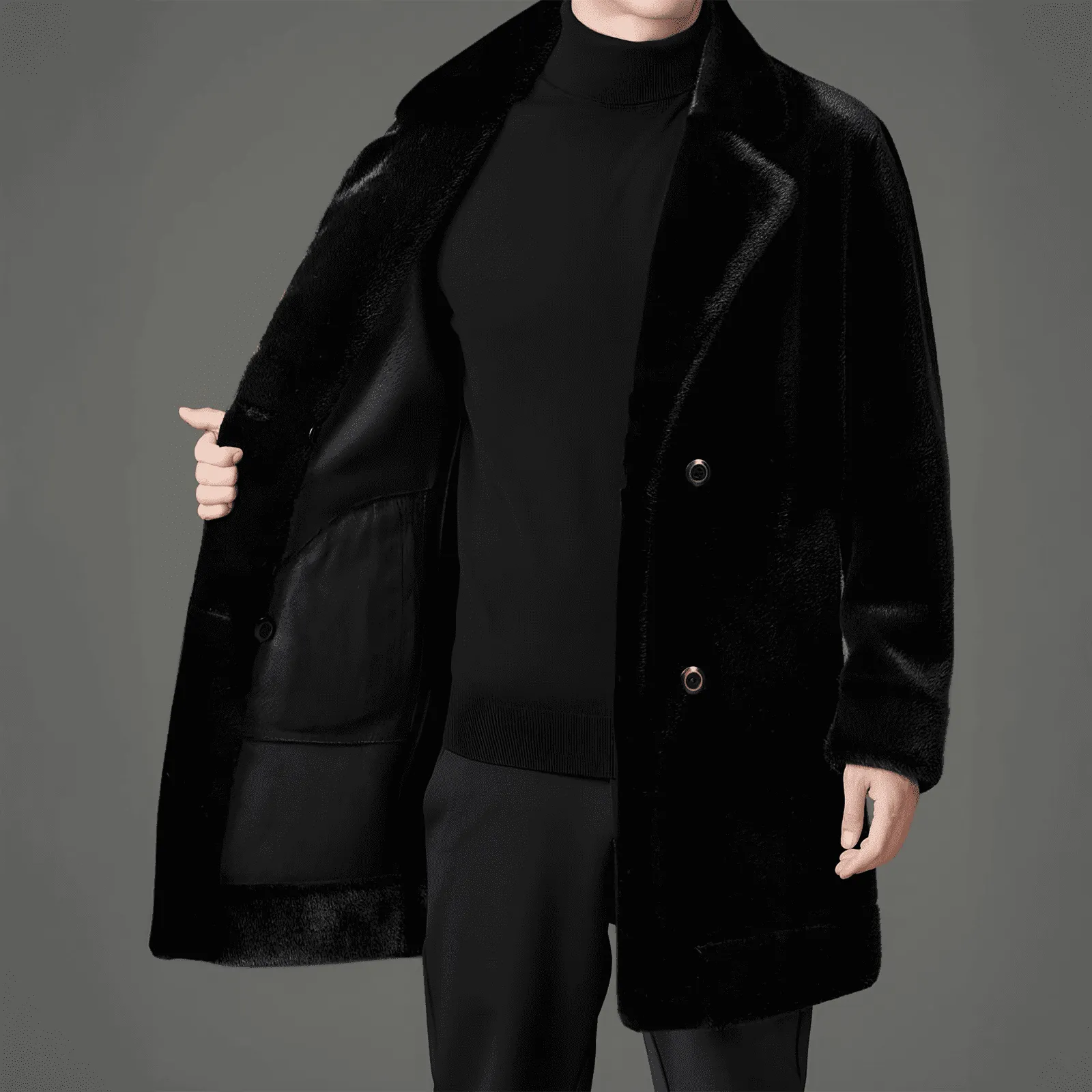 ROBERTO MURELLI MINK COAT