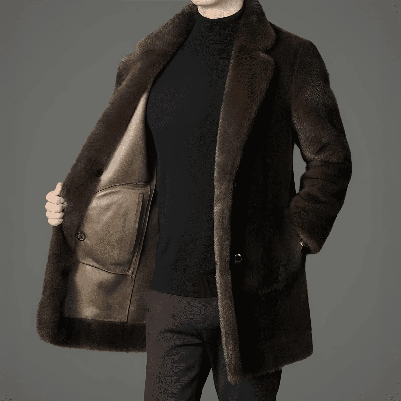 ROBERTO MURELLI MINK COAT