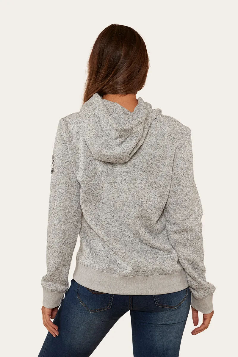 Rockies Womens Hoodie - Grey Marle