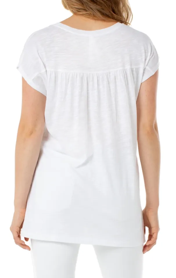 Scoop Neck Dolman Tee