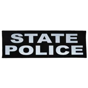 State Police Reflective - 3x9 Patch