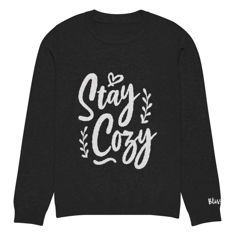 Stay Cozy Personalized Knit Sweater