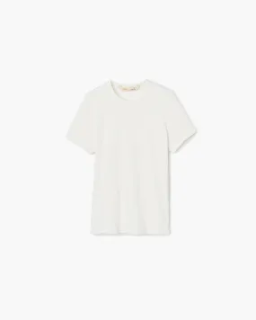 Super Rib Cap Sleeve Tee - Ivory