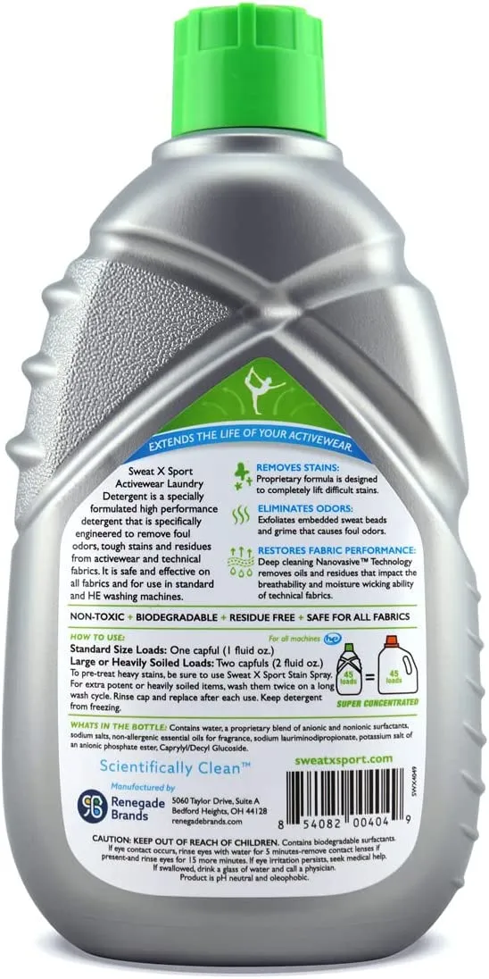 SweatX Sport Activewear Detergent